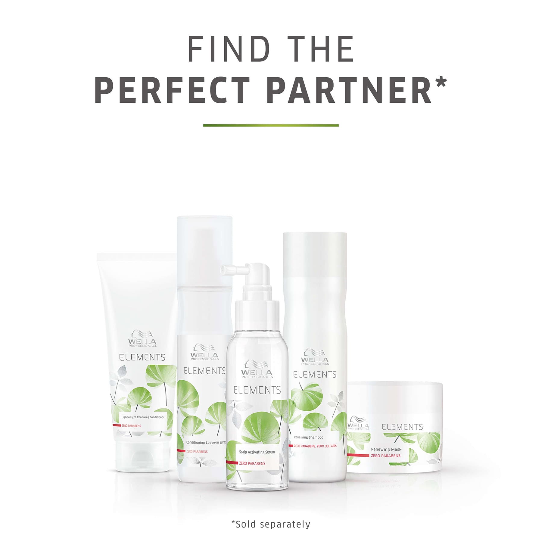 Wella Professionals Elements Leavein Conditioner Spray Paraben Free